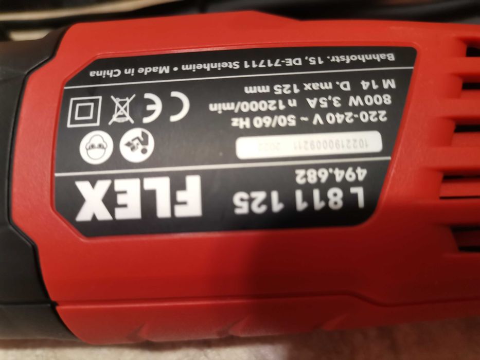 Ъглошлайф FLEX L 8-11 125