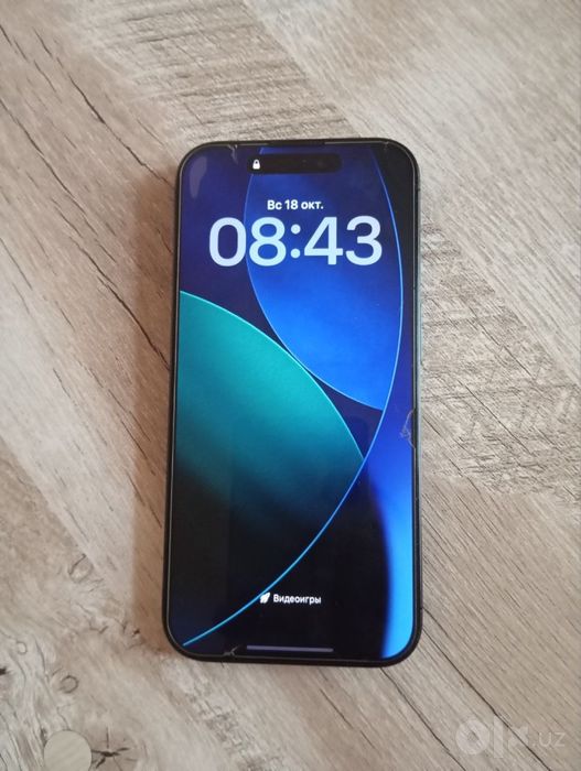 Iphone 15 pro 128 gb qora aybi yo’q hujjat pasport kopiya beriladi