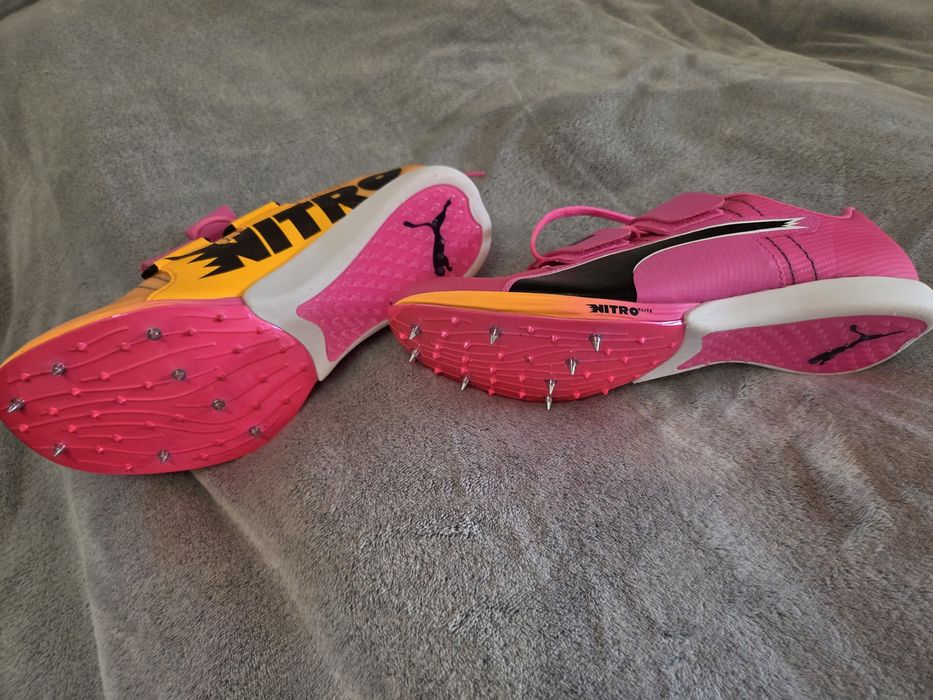Puma evoSPEED Triple Jump Nitro Elite 2-marimea 41
Vând crampoane Puma evoSPEED