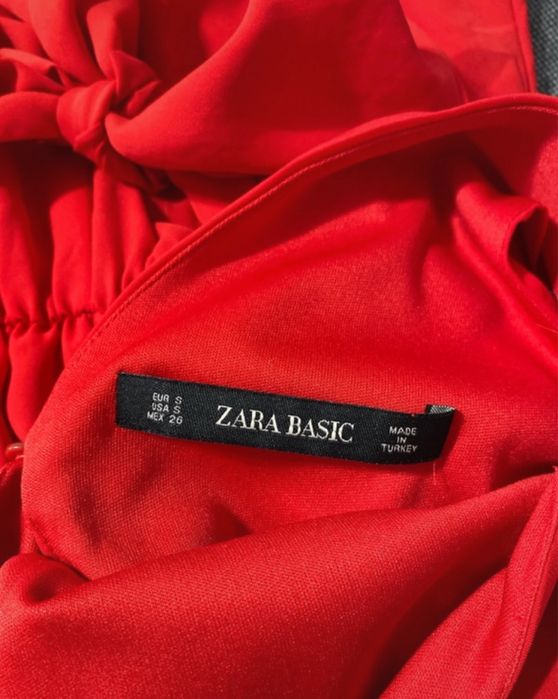 Salopeta Zara marimea S rosie