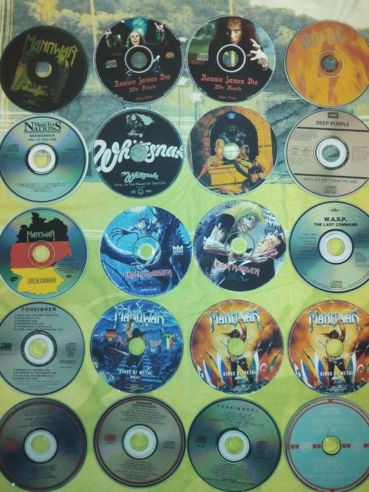 CD дискове с рок музика