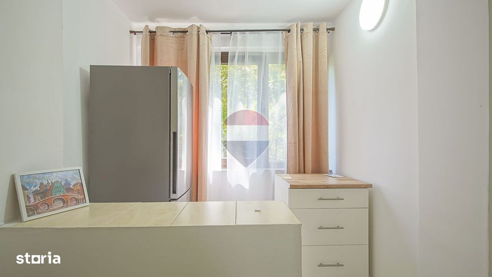Garsonieră complet renovată de vânzare – Str. Soarelui | Parter