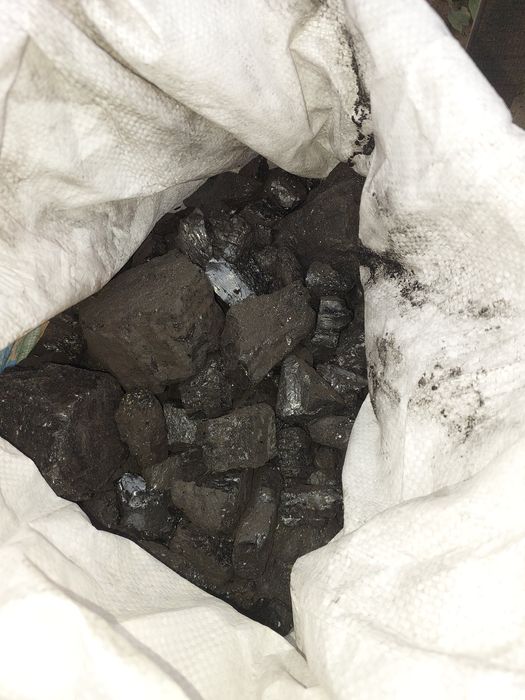 Уголь в мешках  24/7 Шубаркуль