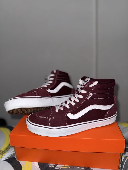 VANS VANS Filmore HI (Suede/Canvas) port royale/white