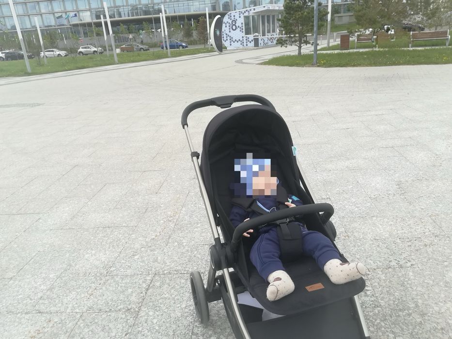 Коляска детская люлька+прогулочная