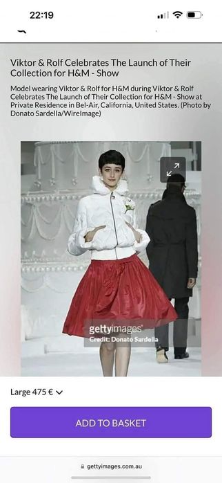 Geaca Viktor&Rolf x HM