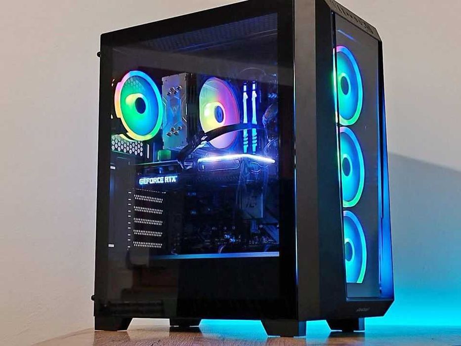 Компютър За Игри! RTX 3060ti 8GB, AMD Ryzen 5 5600, SSD 512GB, 16RAM