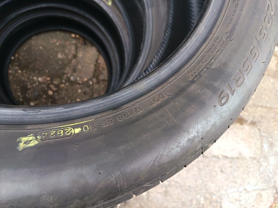 Anvelope vara 235 55 19 hankook 2022 și 2024 5.5-6mm