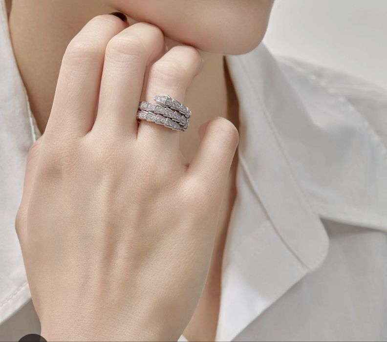 Пръстен Bulgari в сребърно