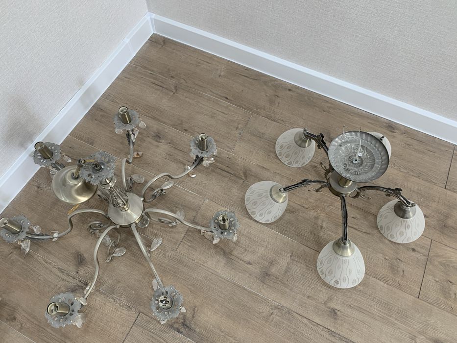 Люстры в хорошем состоянии