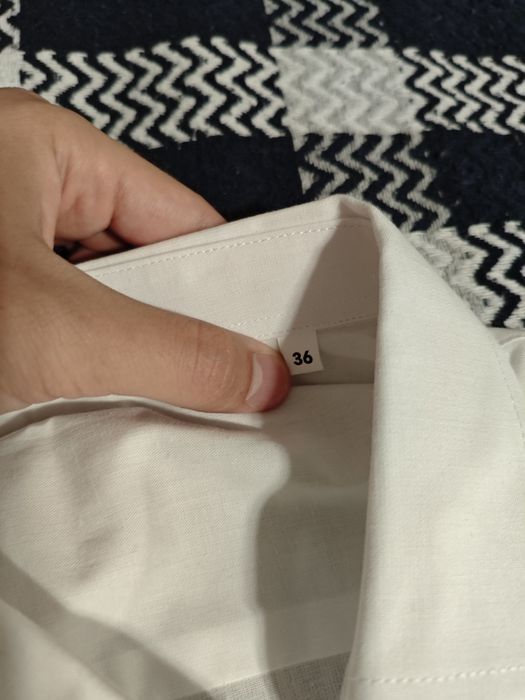 Школьная белая рубашка для мальчиков новая хб