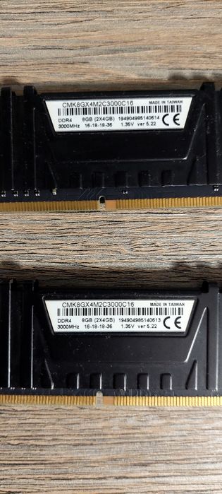 8GB Ram DDR4 Corsair Vengeance LPX 3000Mhz