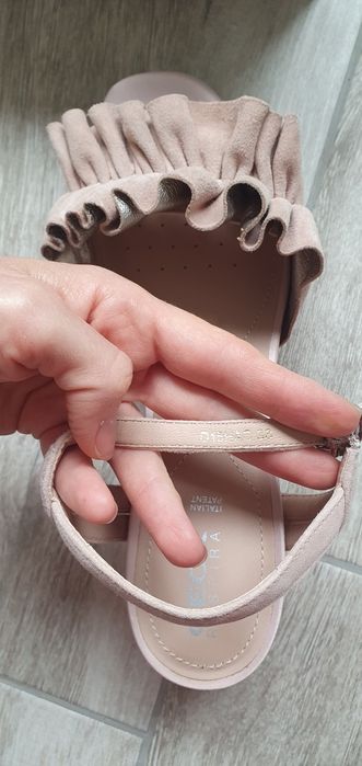 Sandale Geox Piele Intoarsa