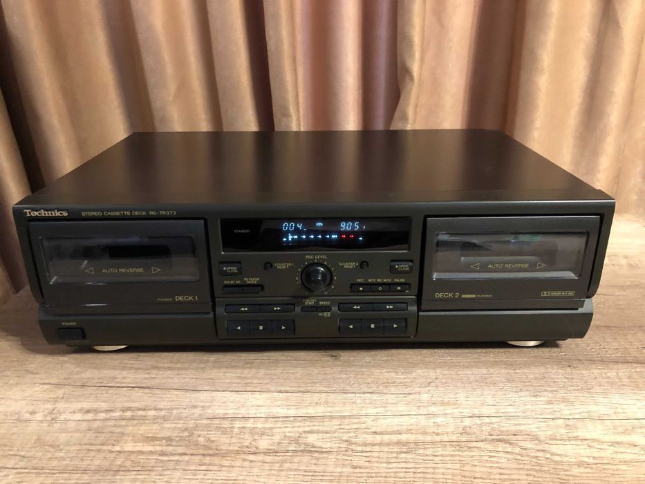 Technics RS-TR373 cassette deck auto reverse, dolby b-c
