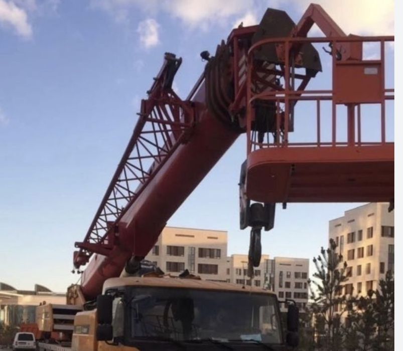 Аренда автокран, Автовышка  от 32 метров и более китай