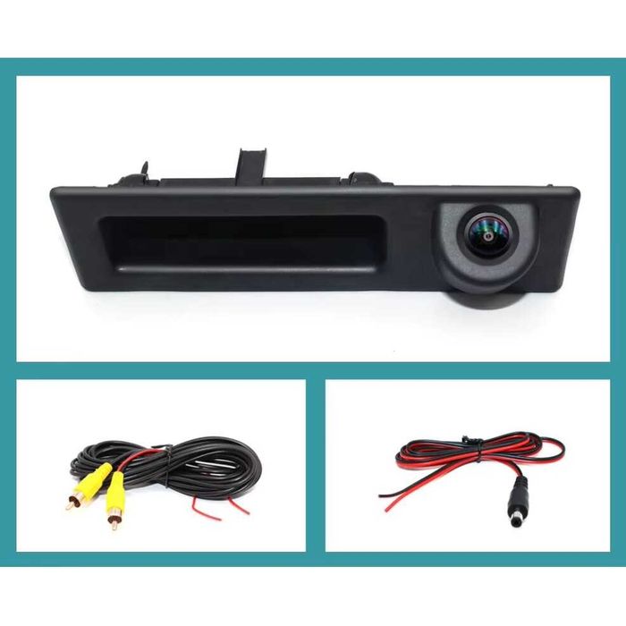 Camera Marsarier AHD 1080P/720 -170 grade, BMW F10, F25, F30, F31, Dedicata pe manerul de portbagaj