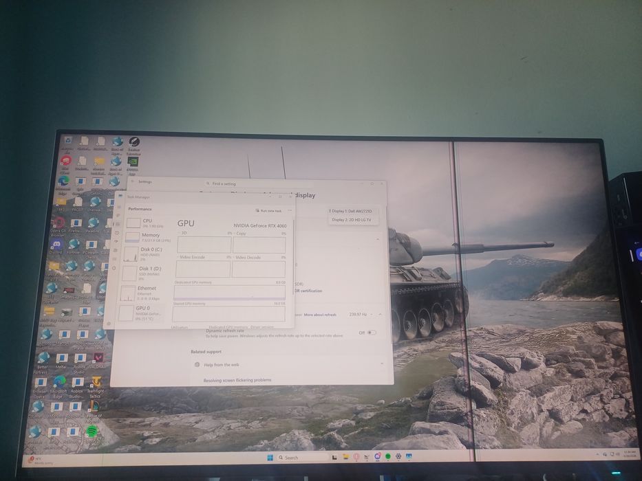 Titlu: PC Gaming RTX 4060 + i9 + 32GB RAM + 4.5TB + Monitor CADOU