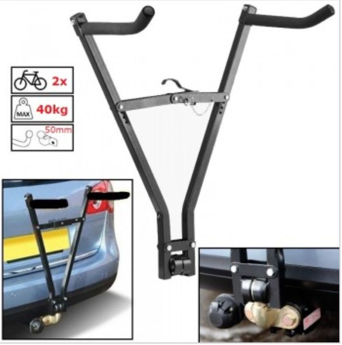 Стойка за велосипед за теглич, багажник за 1бр колело