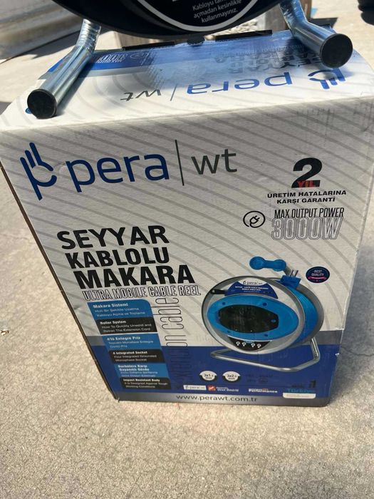 Кабелна макара / удължител Pera WT – 50 м, 3x2.5 mm²