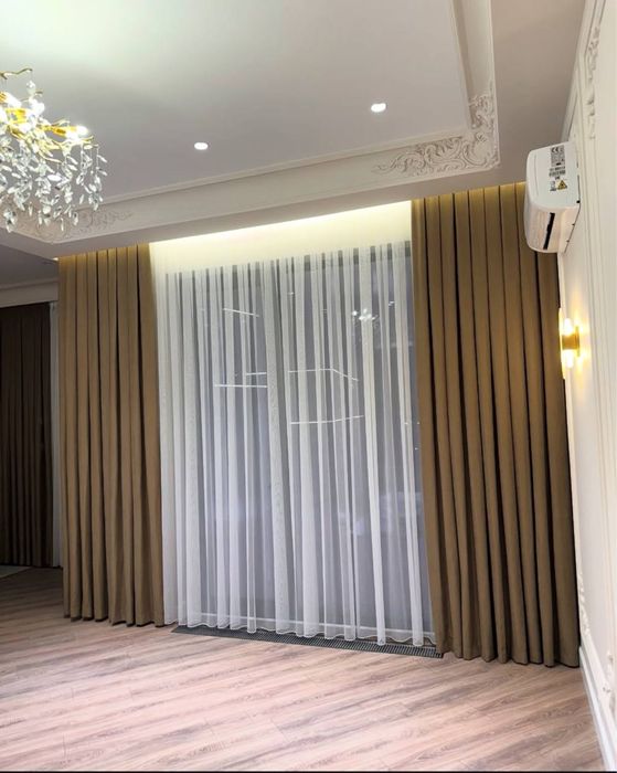 Пошив, стирка штор, парда тикамиз