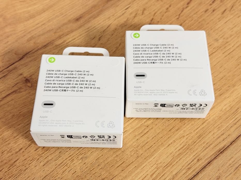 Apple 240W кабел за зареждане 2m
