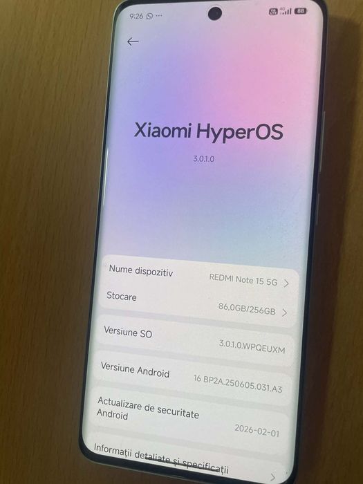 Vând Redmi Note 15 5 G