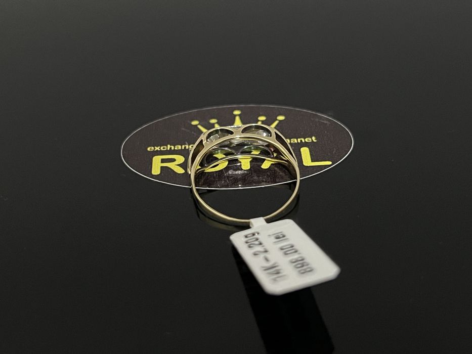 Bijuteria Royal CB: Inel dama aur 14k 2,20gr