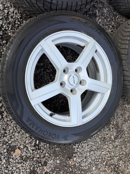 Set jante plus anvelope iarna yokohama /audi/skoda/ vw / passat/ golf