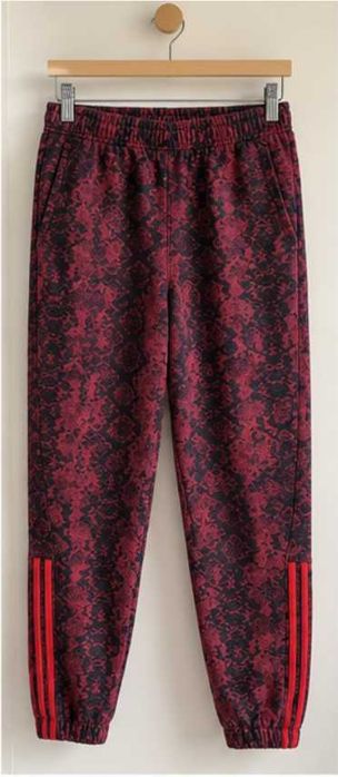 Trening Adidas x Ivy Park, mărimea S, burgundy/negru, set complet