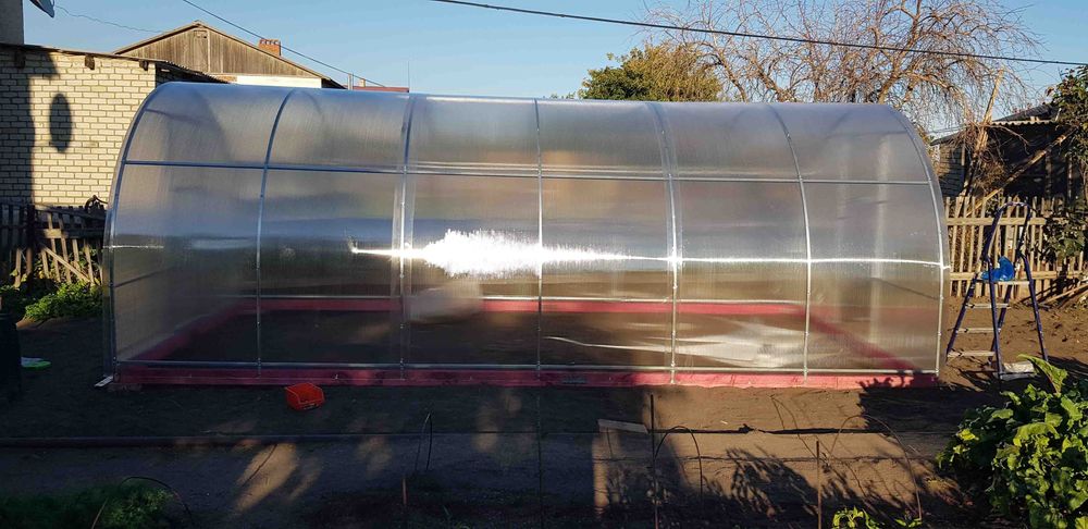 Теплица, поликарбонат, Рудный