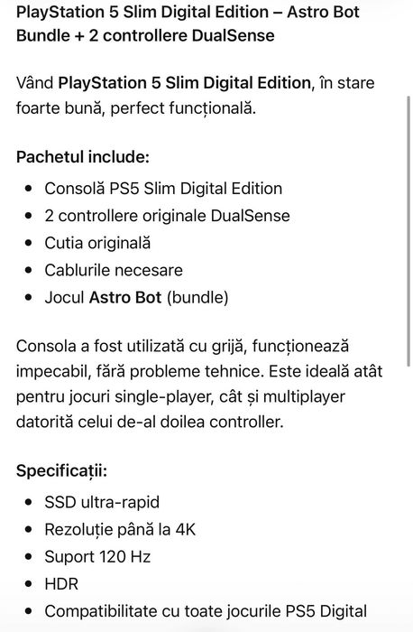 Joc PS5/Sony Astro BOT
