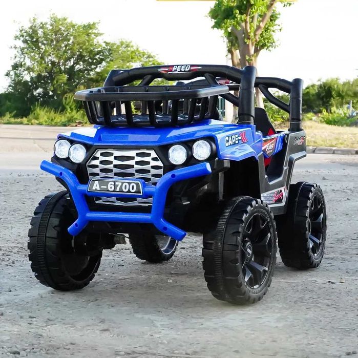 OFERTA Masinuta electrica 4x4, CAPE-X, 100W,12V, scaun tapitat NOUA