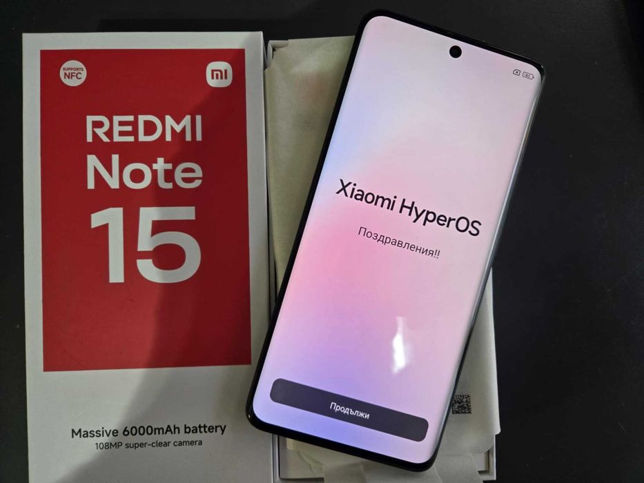 Xiaomi  Redmi Note 15 ! НОВ !