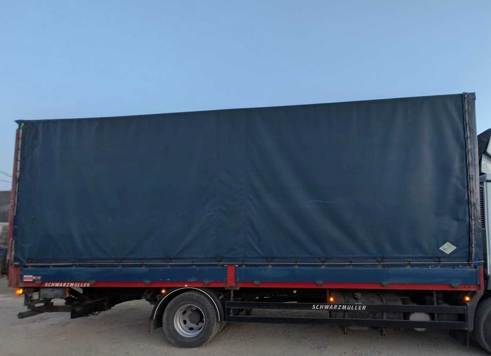 Lada / Bena cu Prelata + Lift hidraulic 1500 Kg