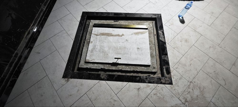 Люк для пола, стены и потолка, Дюроалюминиевый люк, рамка, профиль, ск