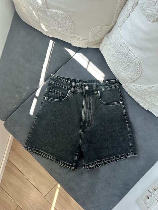 Къси дънкови панталонки Zara