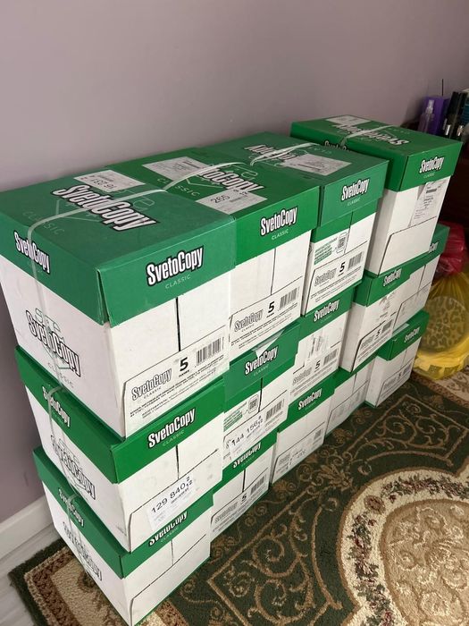 Бумага А4 цена 1900 тг