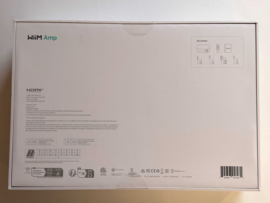 Amplificator WiiM AMP AirPlay / Google Cast / Alexa | Sigilat