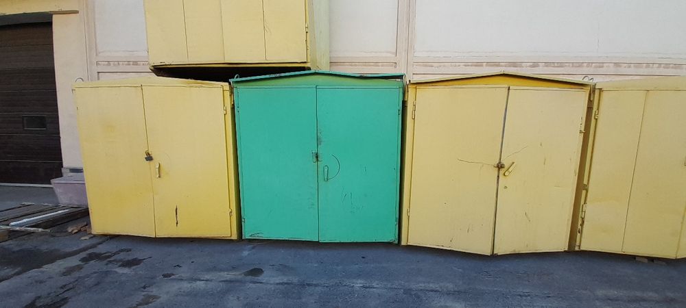 Гараж металлический.      Metall garaj