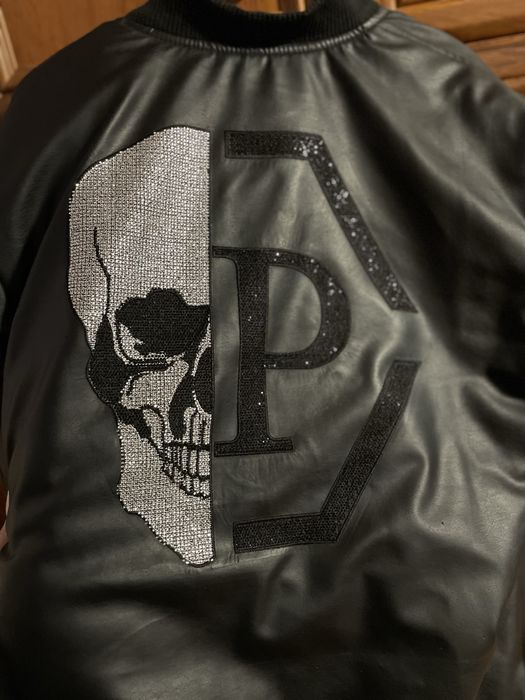 Geacă de Piele Philipp Plein