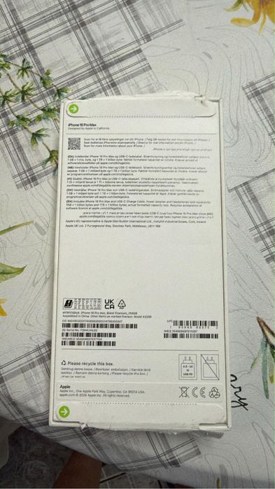 iphone 16 pro max 256gb