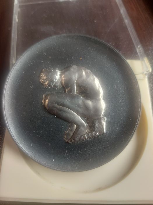 Колекция от 5 бр. редки плакети от Ермитажа, Русия