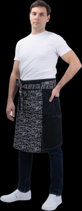 Скидка Фартук муж для поваров,барменв,официантов.Fartuk,oshxona