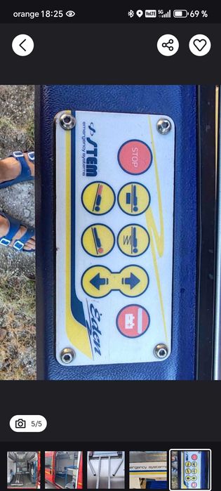 Scaun Profesional ambulanta Electric