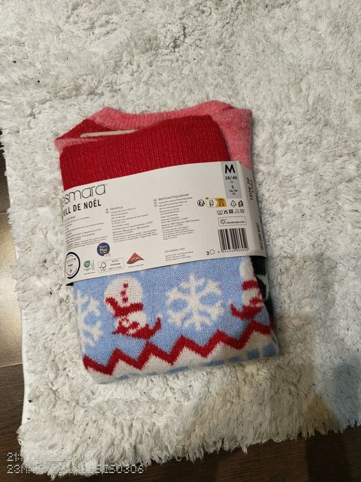 Pulover tricotat esmara, Craciun marime M 38/40 dama