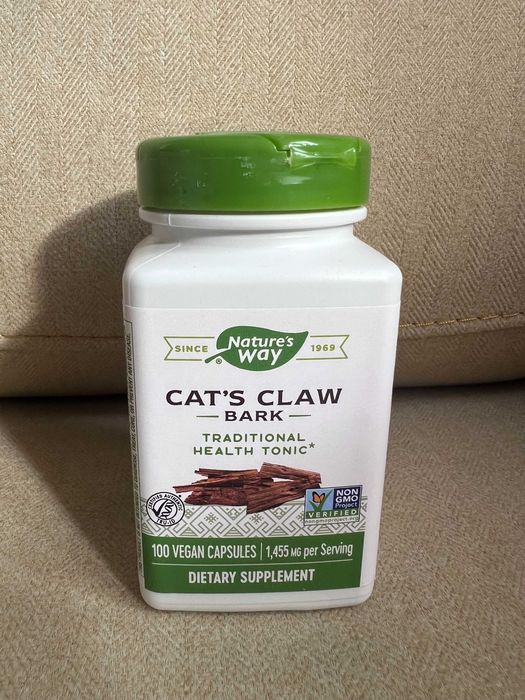 Cat’s Claw Nature’s Way 485 mg, 100 capsule – NOU, sigilat