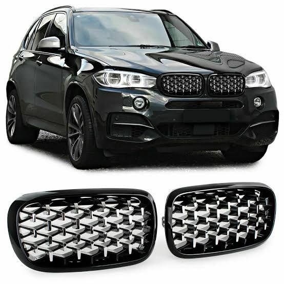 Диямантени Бъбреци Решетки BMW X5 X6 F15 F16 БМВ Х5 Х6 Ф15 Ф16 Diamond