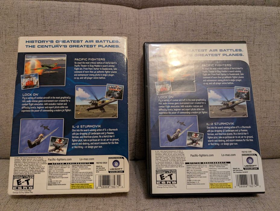 Compilatie jocuri PC: Pacific Fighters, Lock on, IL2 Sturmovik