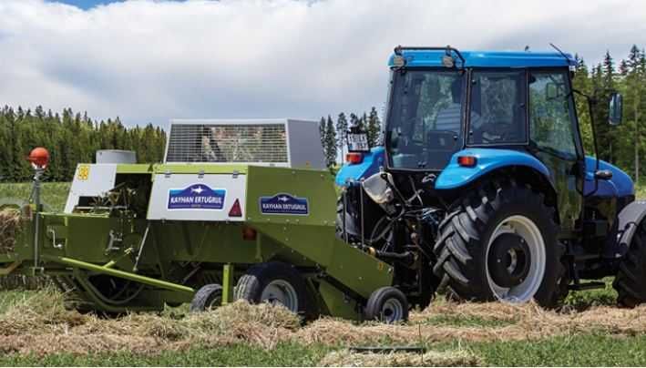 Пресс-подборщик тюковый KAYHAN KE-555