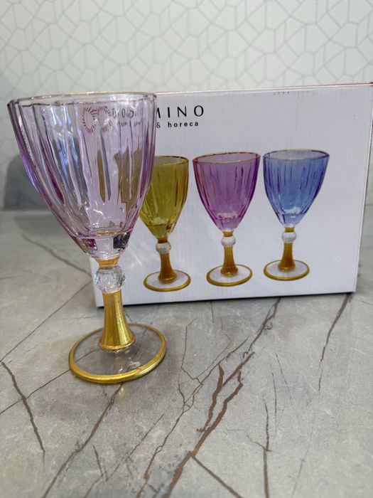 Новые бокалы.